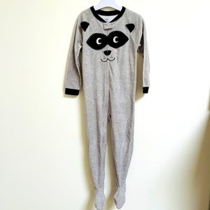 Carter's onsie zip up Fleece Footy pajamas